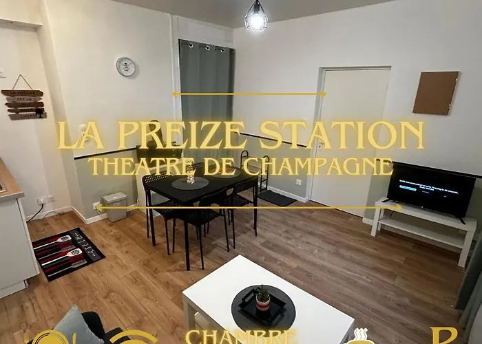 La Preize Station - Theatre De Champagne - Wifi